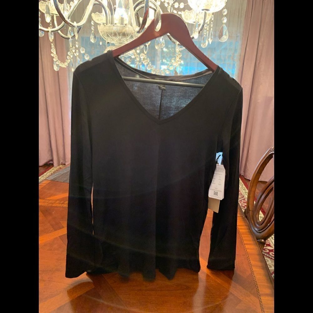 Halogen V neck tencel tunic size XS, NWT